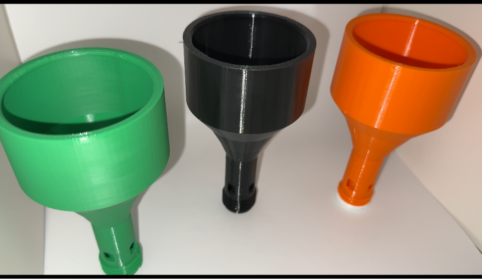 Toyota threaded oil funnels w/ ventilation