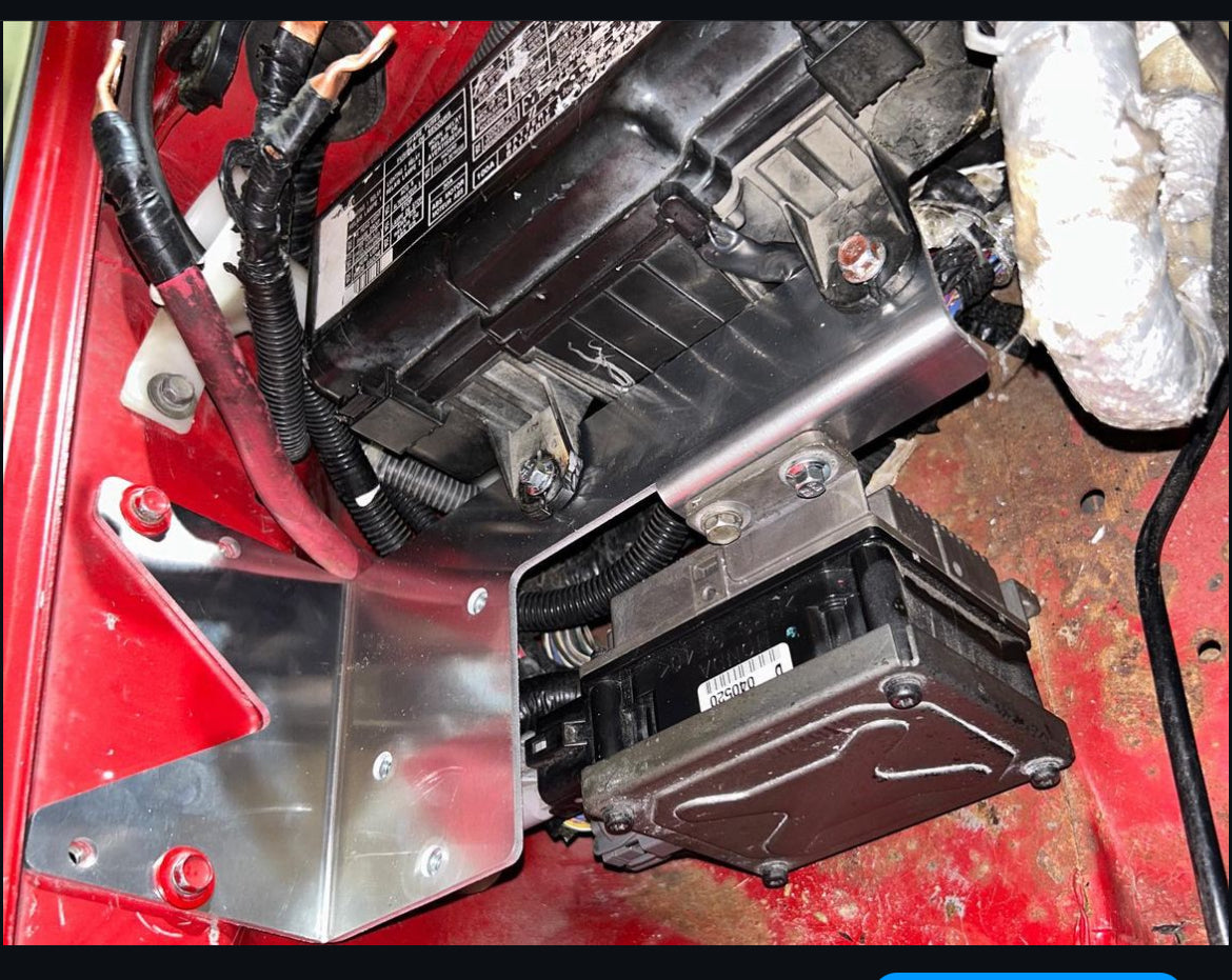 (S2k) Evo x battery post mount.