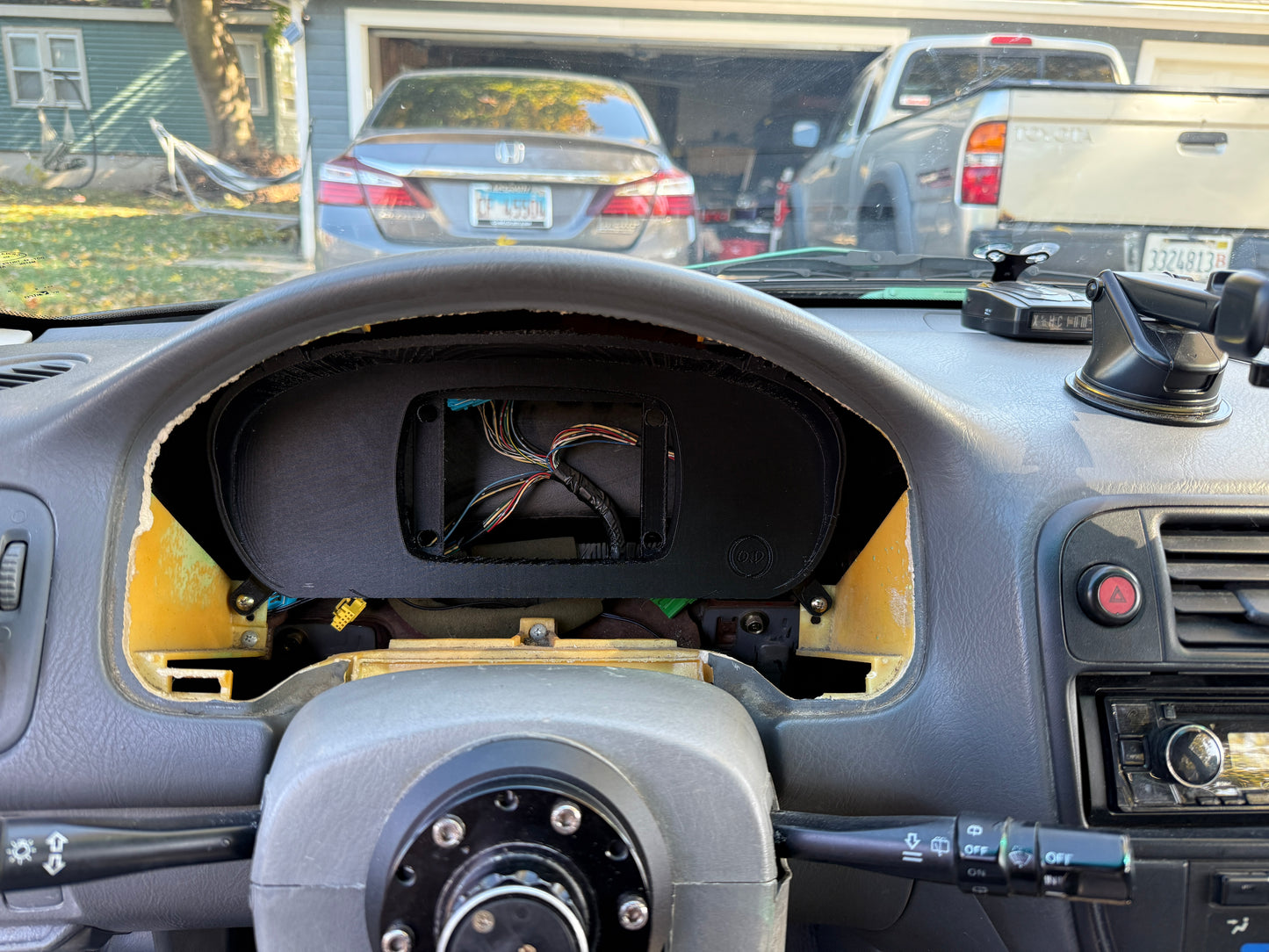 96-00 civic/ Ek aftermarket dash mount
