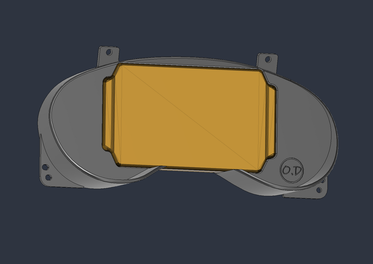 DSM 1995-199 Mitsubishi Eclipse Dash mount