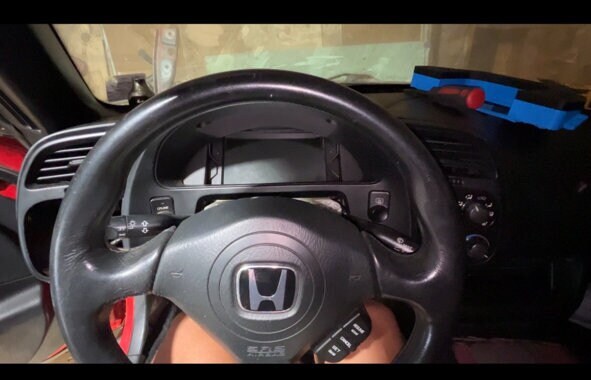 S2000, AEM CD7 dash mount