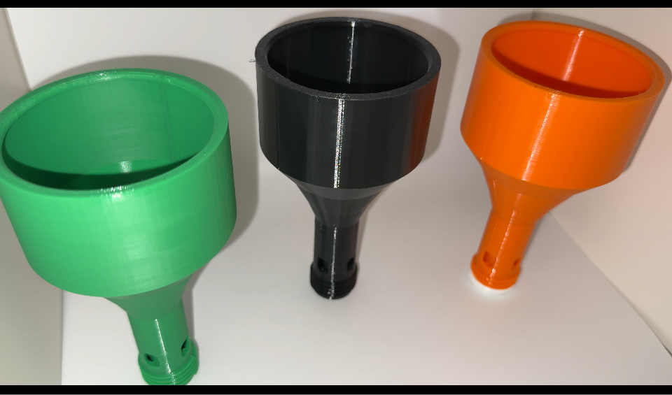 Honda threaded oil funnels w/ ventilation