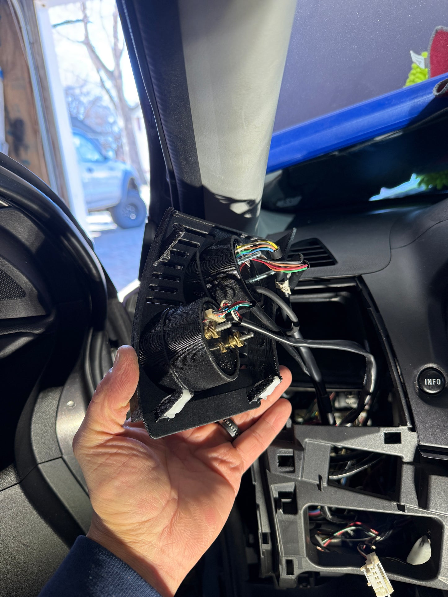 Evo X Vent Gauge Mount - 52mm