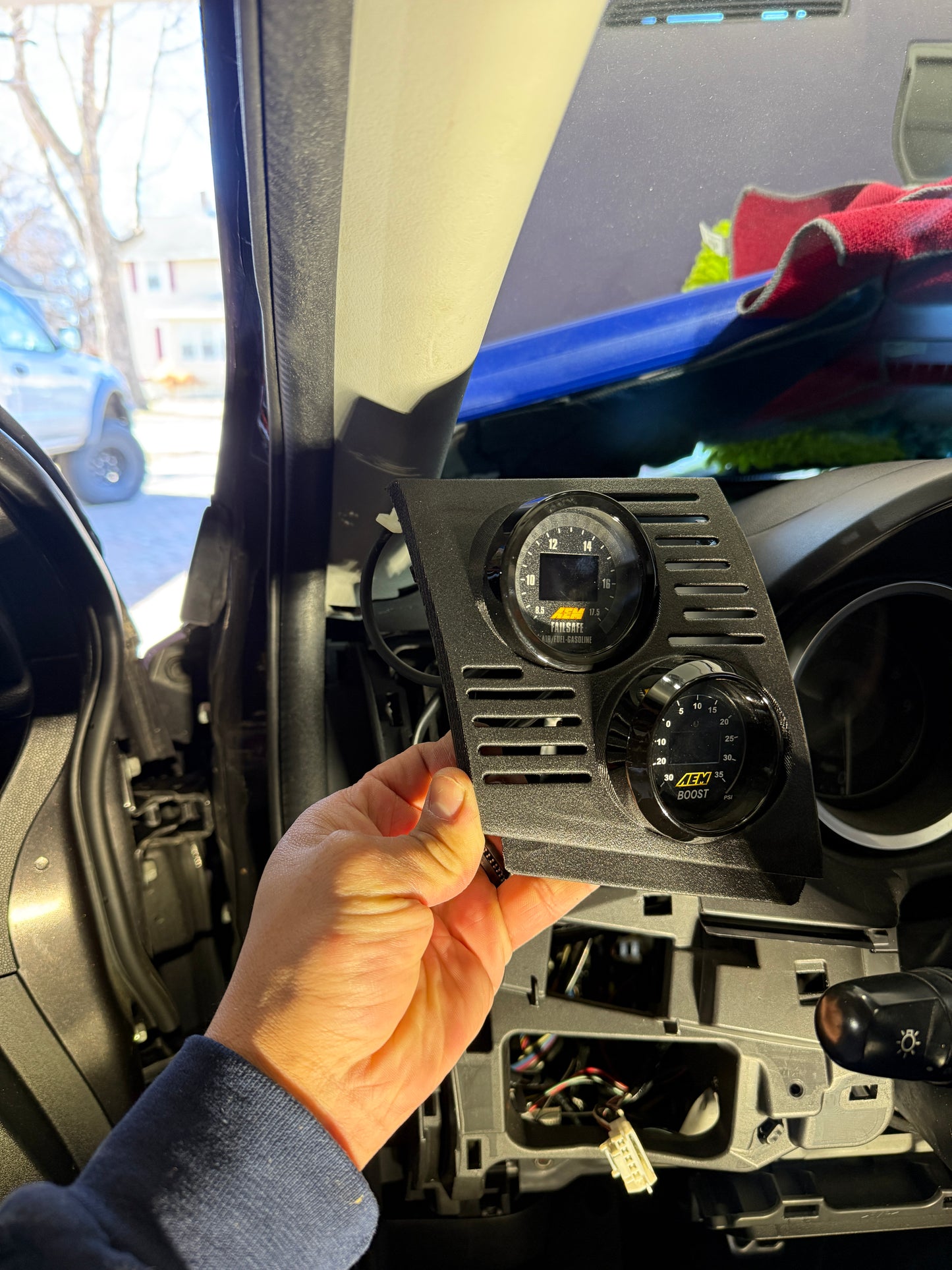Evo X Vent Gauge Mount - 52mm