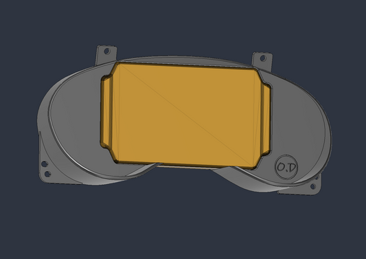 DSM 1995-199 Mitsubishi Eclipse Dash mount