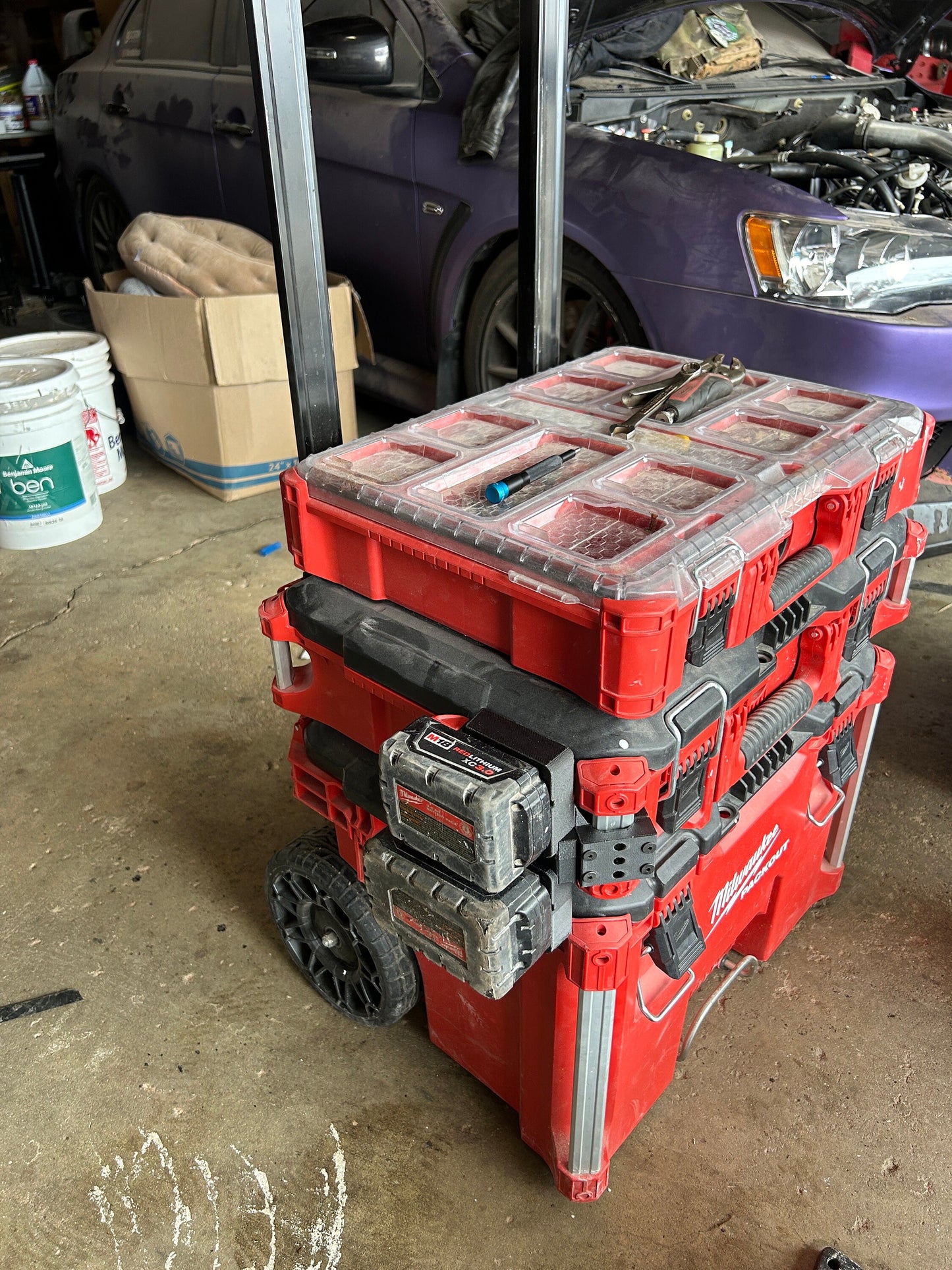 Milwaukee Packout Battery Mount