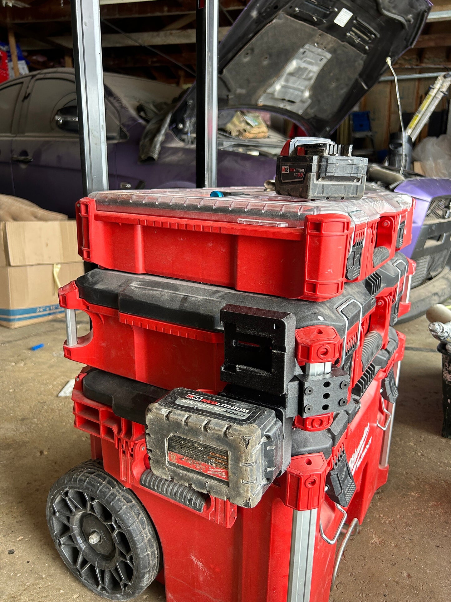 Milwaukee Packout Battery Mount